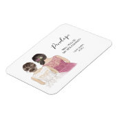 お前図解入りの、写真付きのが俺の花嫁の磁石か マグネット (左側)