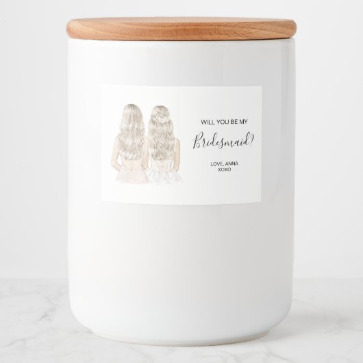 お前図解入りの、写真付きのは俺の花嫁キャンドルラベルか フードラベル (正面)