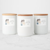 お前図解入りの、写真付きのは俺の花嫁キャンドルラベルか フードラベル (ボトル)