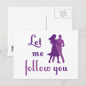 お前後を追に任せ ポストカード (正面/裏面)