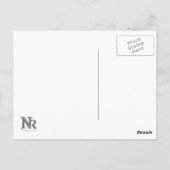 お前後を追に任せ ポストカード (裏面)