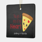 お前得は俺のハートオーナメント セラミックオーナメント (左)