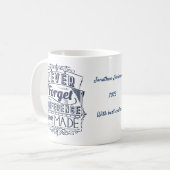 お前忘れが作った違いはな感謝していい コーヒーマグカップ (正面左)