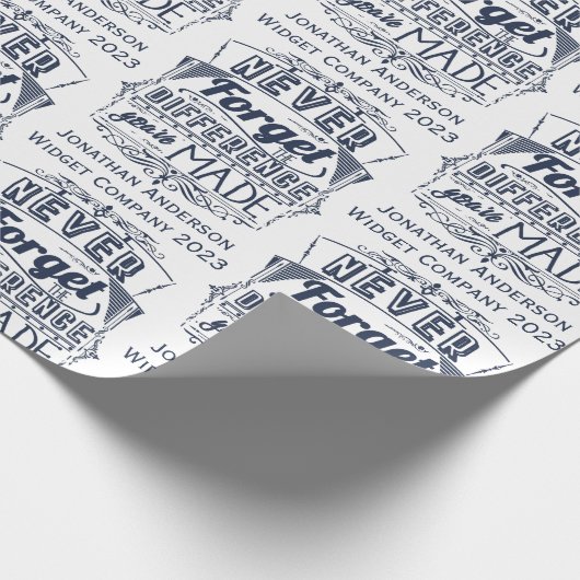 お前忘れが作った違いはな感謝していい ラッピングペーパー (角)