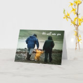 お前恋しく思に願って最高のやる カード (黄色い花)