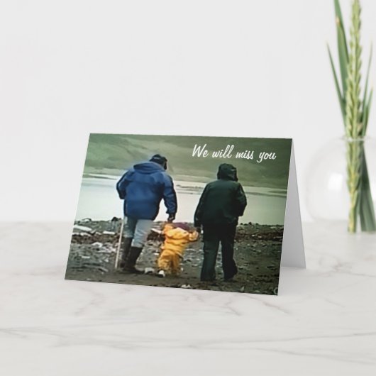 お前恋しく思に願って最高のやる カード (正面)