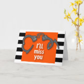 お前恋しく思の同僚 カード (黄色い花)