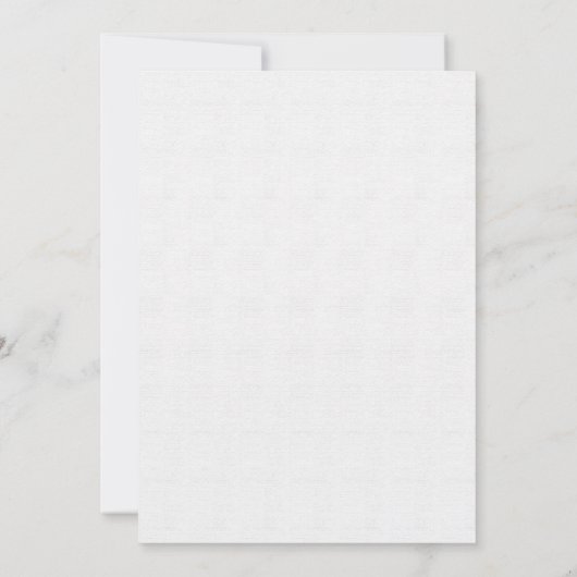 お前恋しく思はパーソナライズされた共働き離れの サンキューカード (裏面)