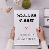 お前恋しく思はパーソナライズされた共働き離れの サンキューカード