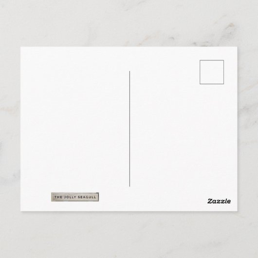 お前恋しく思は、ロックダウン・ユーモア、ヴァン・ゴッホ、クラシック ポストカード (裏面)