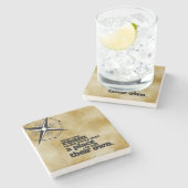 お前感動的は… ストーンコースター (横)