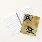 お前感動的は…トラベル ノートブック (内部)