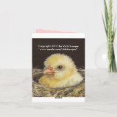 お前感謝していは何も知らぬ サンキューカード (裏面)