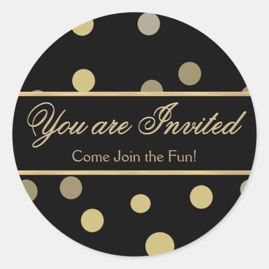 お前招待され ラウンドシール (正面)