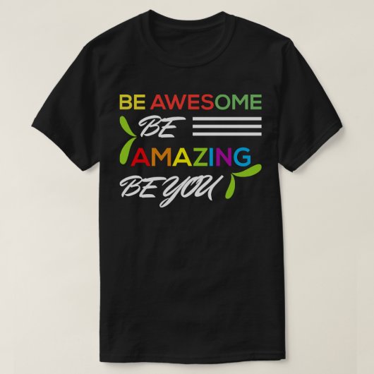 お前素晴らしは驚きだ Tシャツ (デザイン正面)