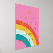 お前素晴らし 箔ポスター (レイダウン)