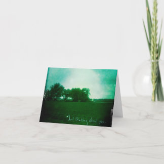 お前考えの事は… カード