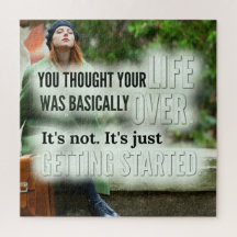 お前考えの人生は終わったパズル