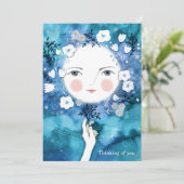 お前考えの満月 サンキューカード (スタンド正面)