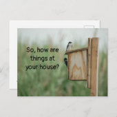 『お前考えるの鳥は？ ポストカード (正面/裏面)