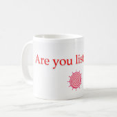 お前聞か？マグ コーヒーマグカップ (正面左)