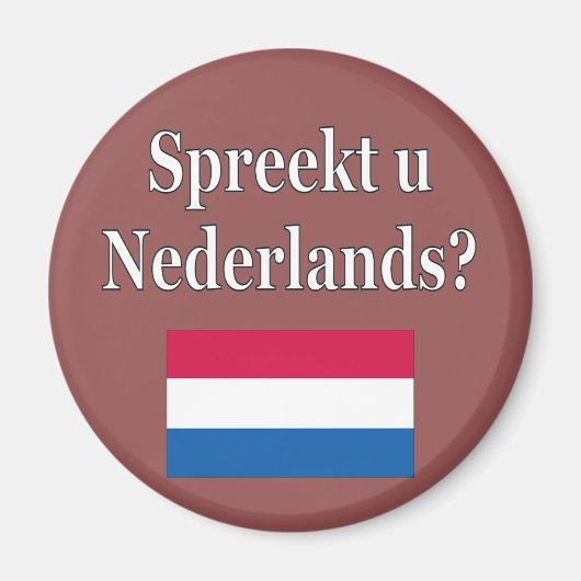 お前話はオランダか?オランダ。フラグ マグネット (正面)