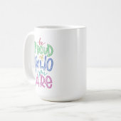 お前誇りを持ったの本性だ コーヒーマグカップ (正面左)