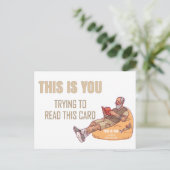 お前読の父の日札だ ポストカード (スタンド正面)