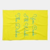 お前調理師皿洗うぞ キッチンタオル (横)