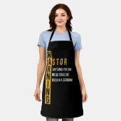 お前警告の言う事は何でも エプロン (着用した状態)