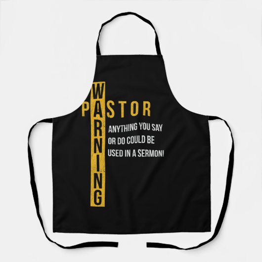 お前警告の言う事は何でも エプロン (正面)