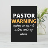 お前警告の言う事は何でも サンキューカード (スタンド正面)