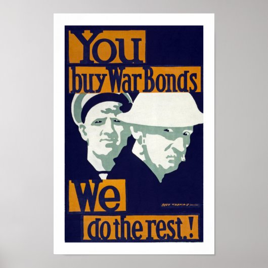 お前買は軍債だ残りは俺たちだ！(縁ど) ポスター (正面)