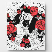 お前達がこの世の中に平和をもたらす フォトプラーク (正面)