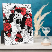 お前達がこの世の中に平和をもたらす フォトプラーク (側面)