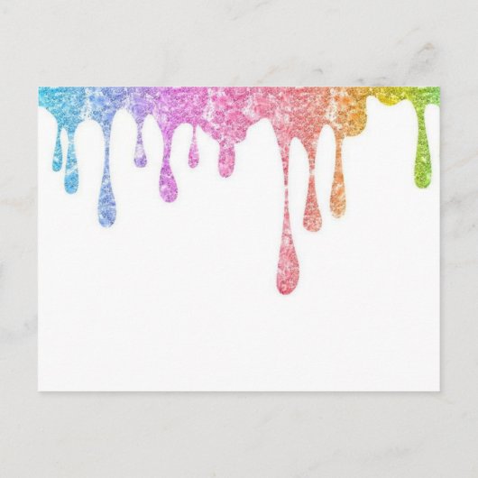 お前！カラフル/絵を描点滴葉書 ポストカード (裏面)