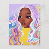 お前！カラフル/絵を描点滴葉書 ポストカード (正面)