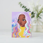 お前！カラフル/絵を描点滴葉書 ポストカード (スタンド正面)