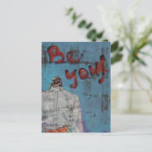 お前!バーディー混合培地 ポストカード (スタンド正面)