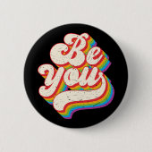 お前！ボタン 缶バッジ (正面)