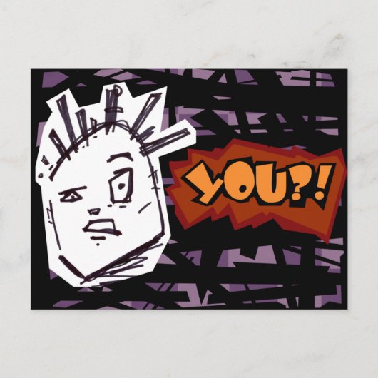 お前！!ポストカード ポストカード (正面)