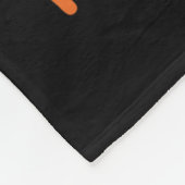 お化けだけ見に来たよ ハロウィンのおもしろい幽霊 フリースブランケット (角)