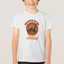 お化けと楽しいコスチュームの服 トライブレンドＴシャツ