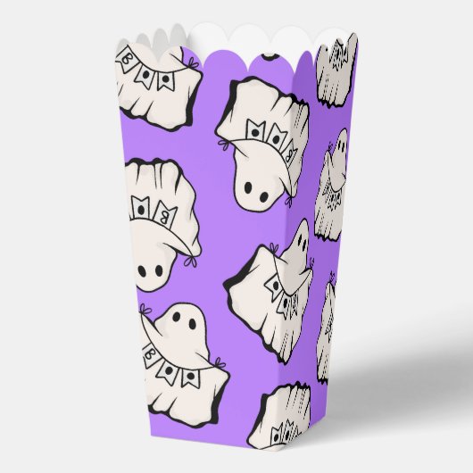 お化けと楽しいハロウィンポップコーン フェイバーボックス (裏面)
