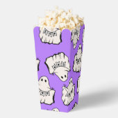 お化けと楽しいハロウィンポップコーン フェイバーボックス (はじけた状態)
