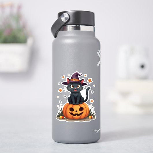 お化けにゃん シール (HydroFlask)