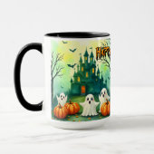 お化けのかわいいハロウィン人気グッズ マグカップ (左)