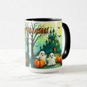 お化けのかわいいハロウィン人気グッズ マグカップ (正面右)