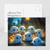 お化けのハロウィンネクロポリス シーズンポストカード (正面/裏面)