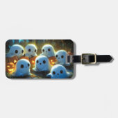 お化けのハロウィンネクロポリス ラゲッジタグ (正面横)